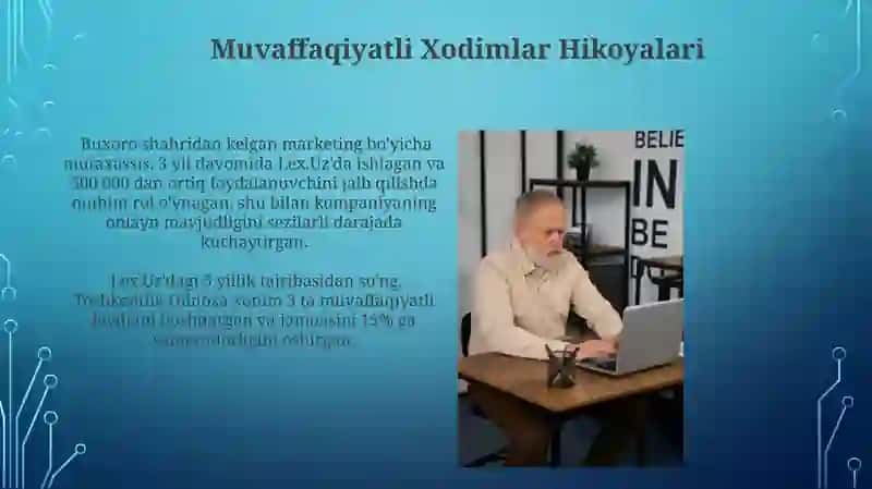 Muvaffaqiyatli Xodimlar Hikoyalari 3