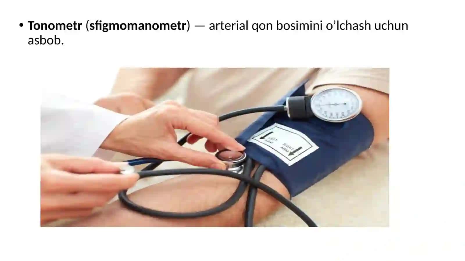 Tanometr tuzilishi va ishlash prinsipi 3