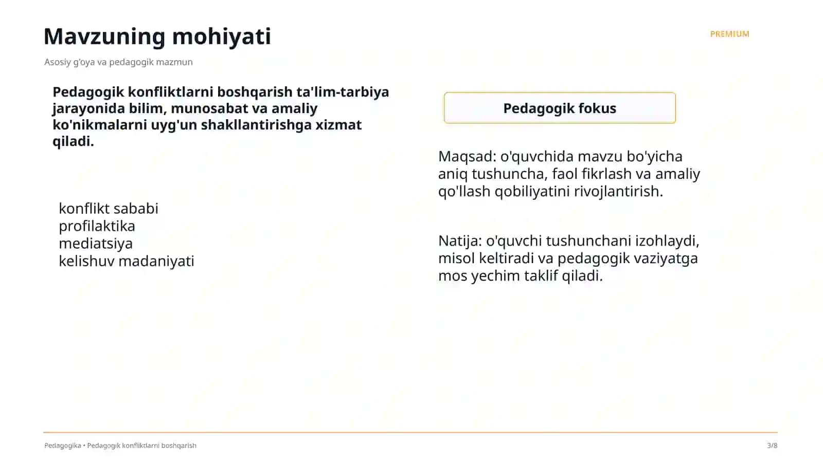 Pedagogik konfliktlarni boshqarish 3