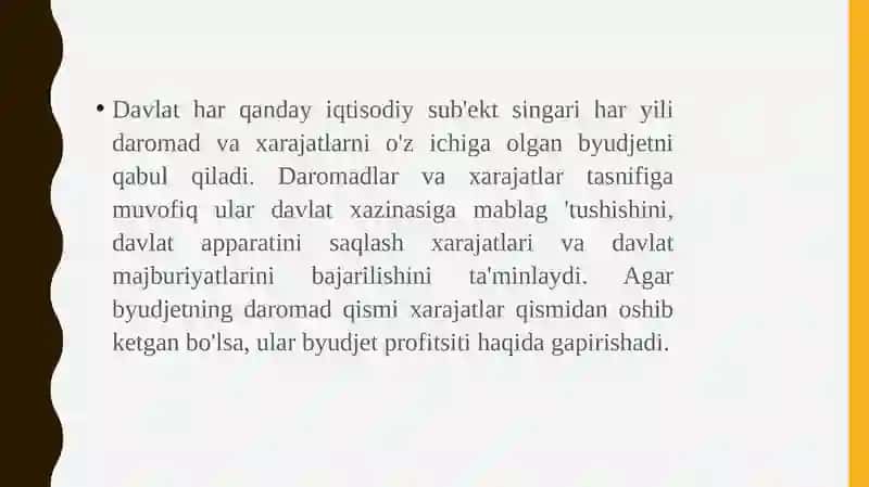 DAVLAT BUDJETI FROFITSITINING NEGATIV OQIBATLARI 3