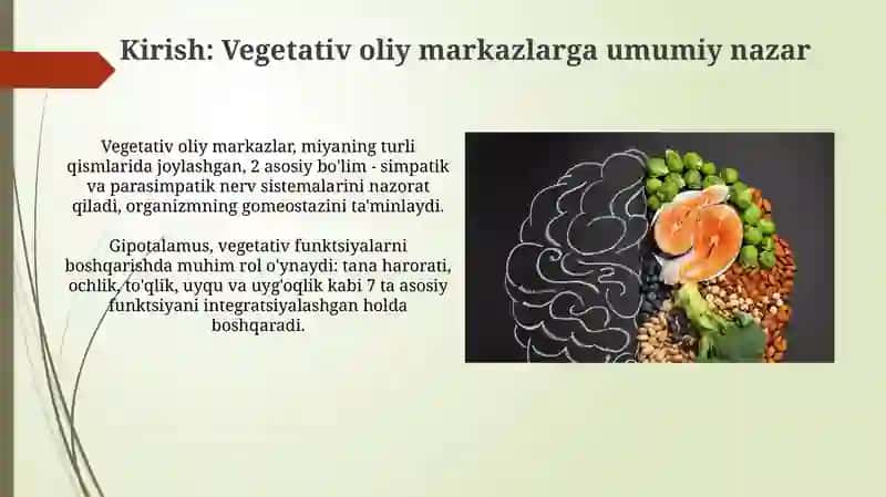Vegetativ Oliy Markazlar va Ular Funksional Ahamiyati 3