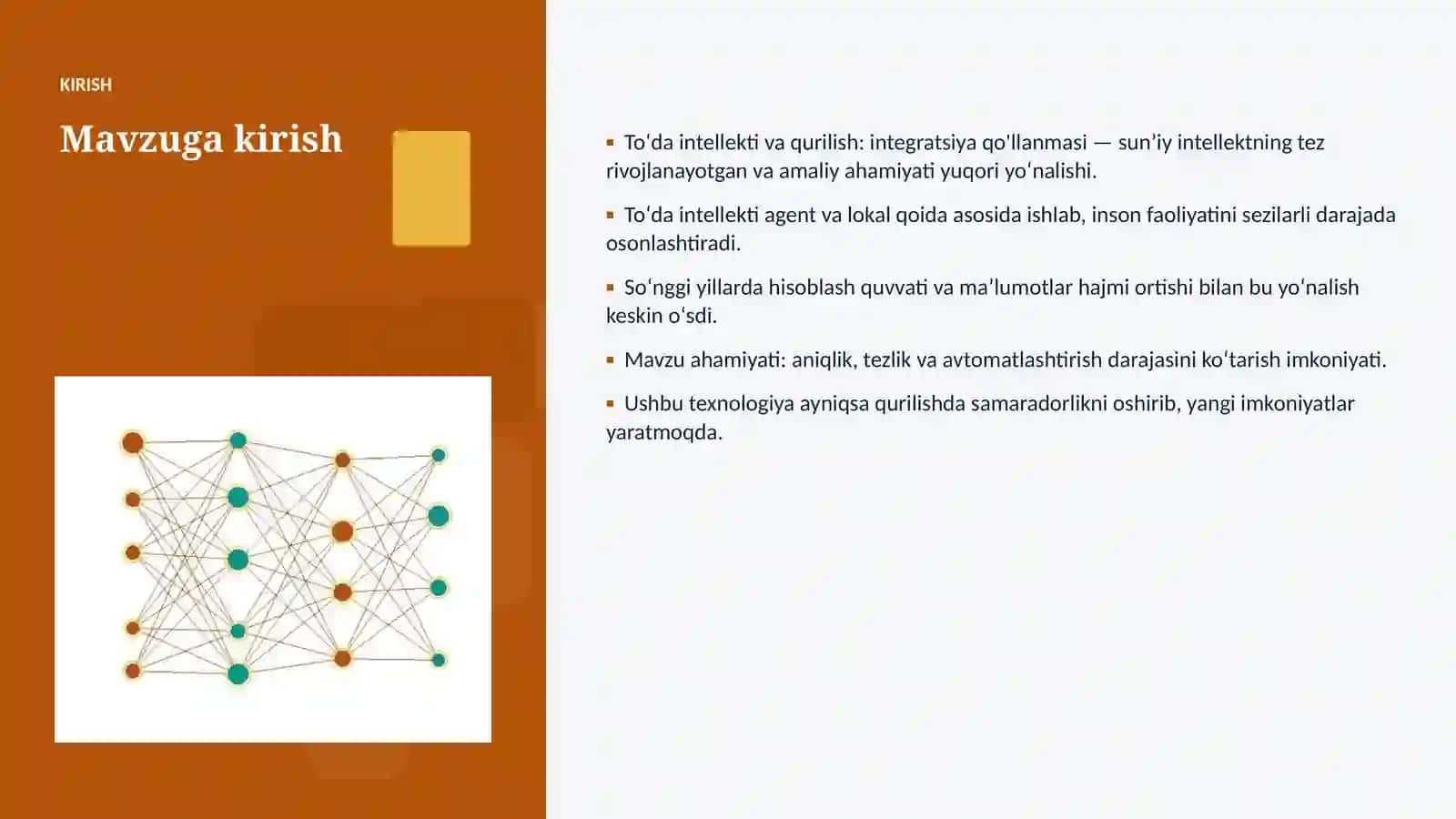 Toʻda intellekti va qurilish: integratsiya qo'llanmasi 3