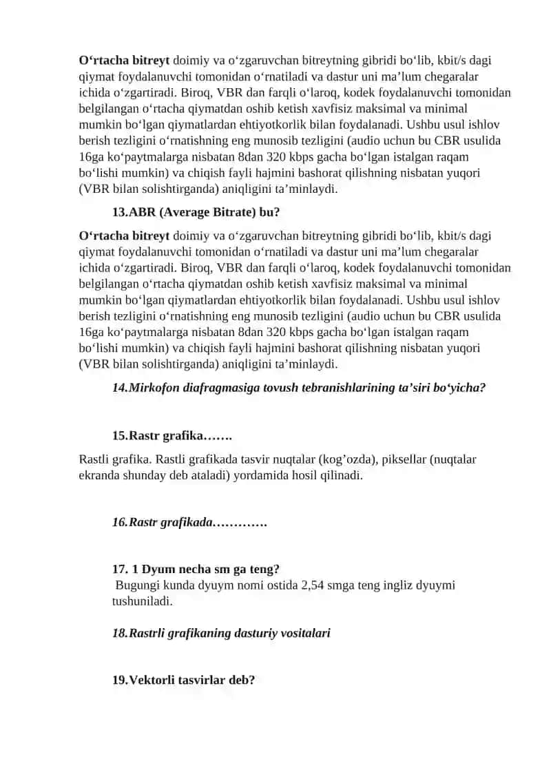 Siqish Texnologiyalari 3