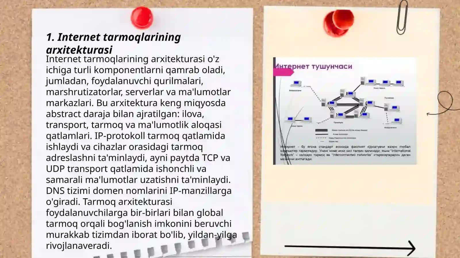 Internet tarmoqlarining arxitekturasi 3