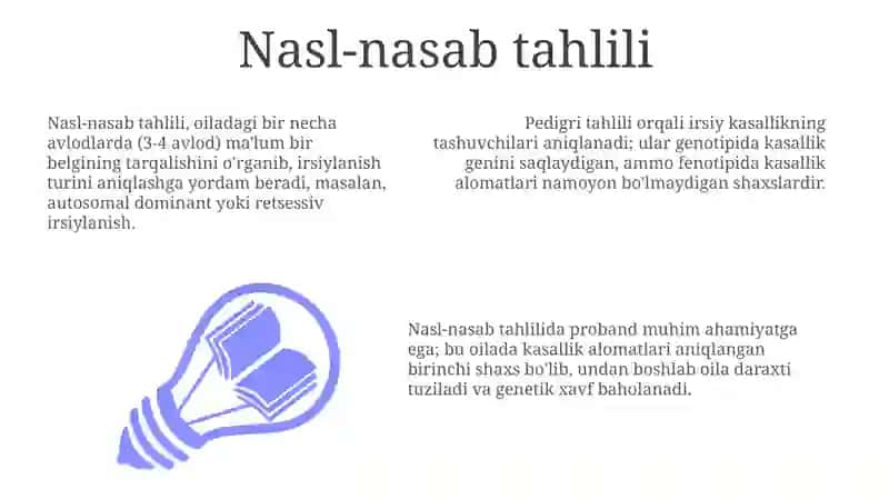 Nasl-nasab tahlili 3