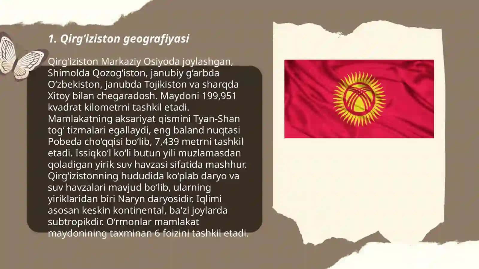 Qirg‘iziston geografiyasi 3