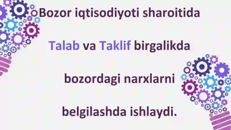 IQTISODIYOT YO'NALISHI 3