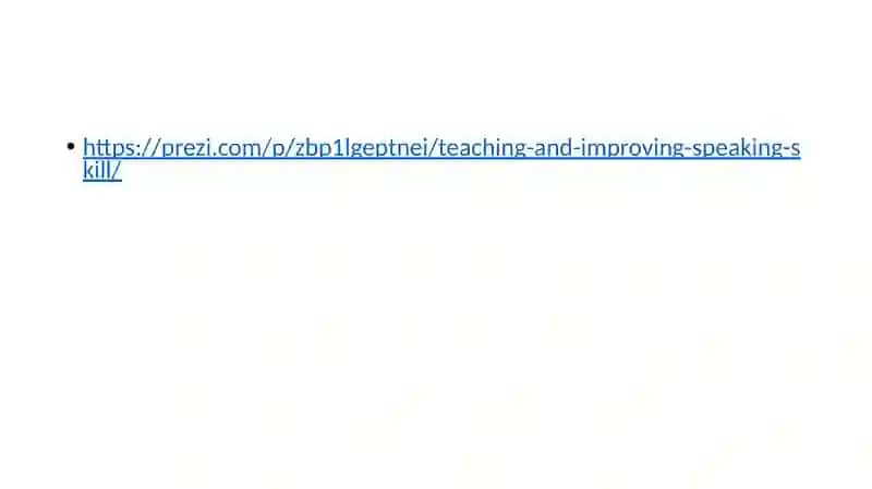 Methodology for the development of speaking skills 3