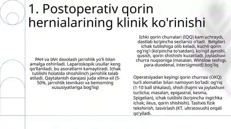 Qorin churralari bo'shlig'i ichki 3