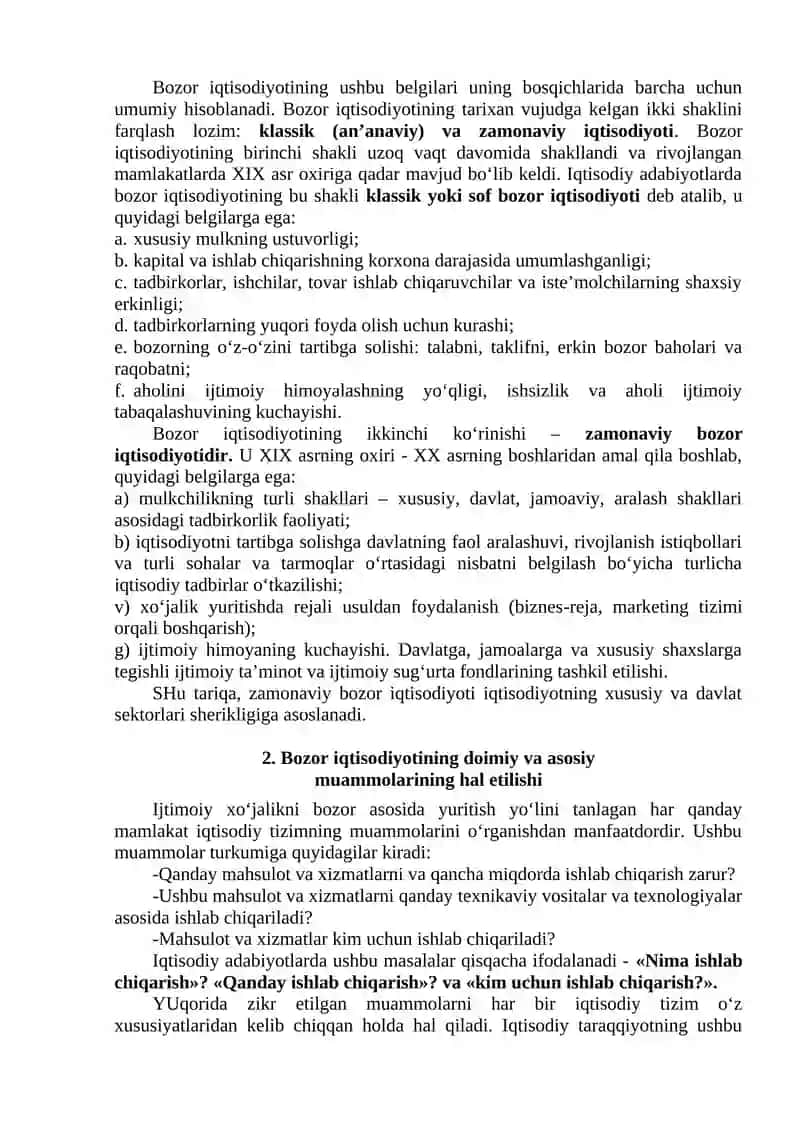 Bozor Iqtisodiyoti 3