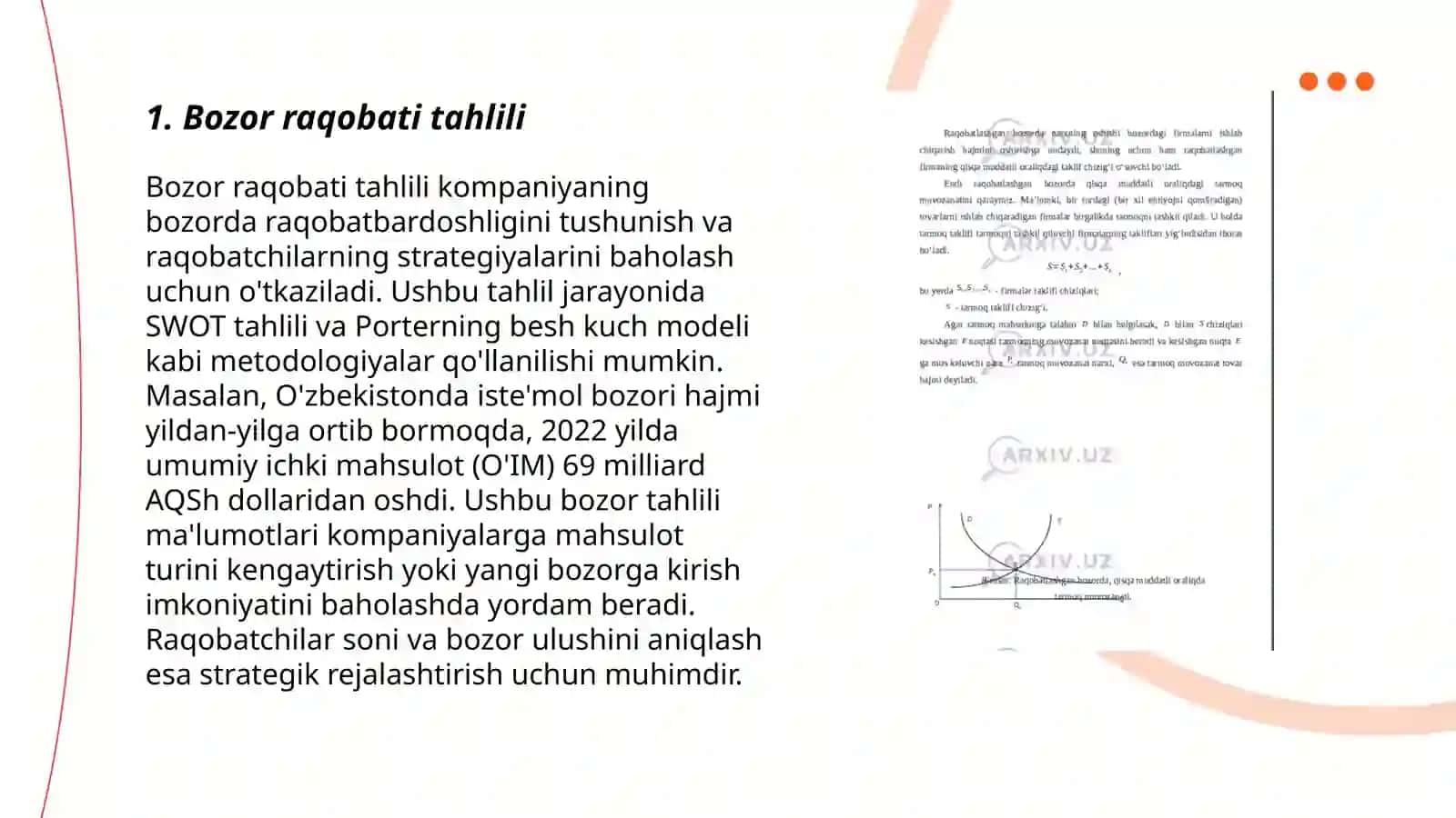Bozor raqobati tahlili 3