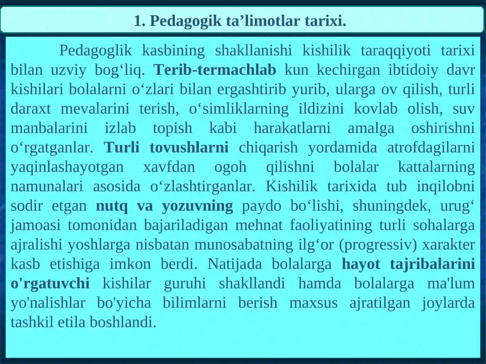 UMUMIY PEDAGOGIKA VA PSIXOLOGIYA 3