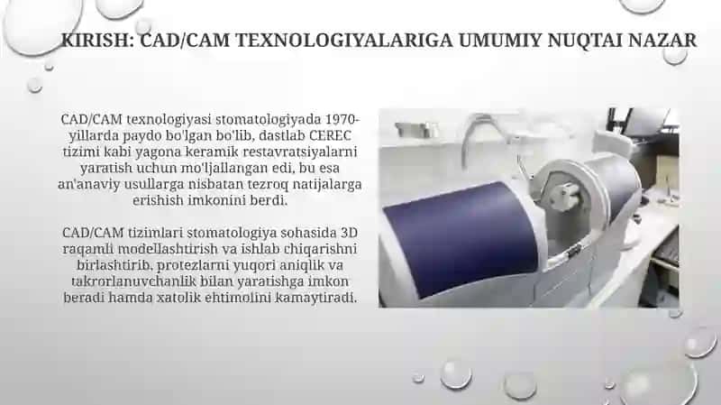 CAD/CAM texnologiyalarini qollash 3