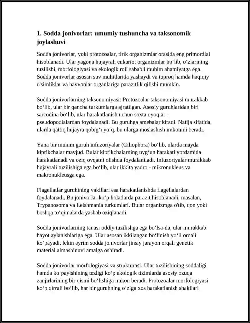 SODDA JONIVORLAR 3