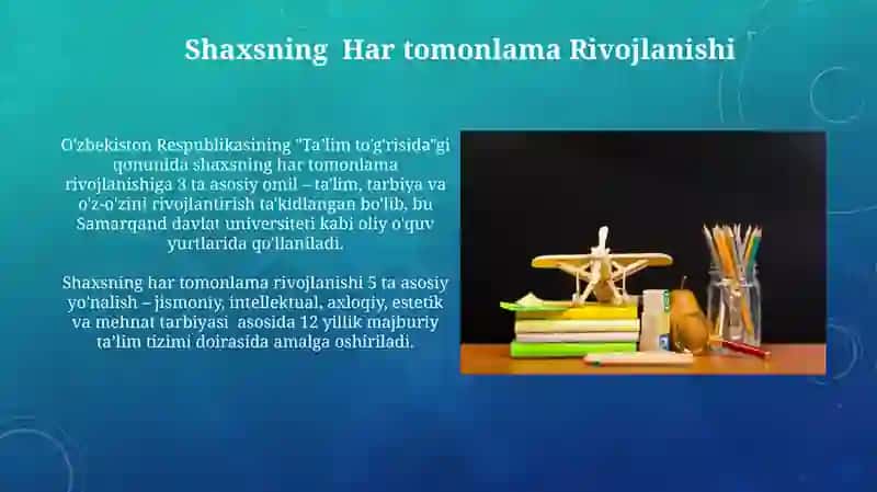 Ta'lim tamoyillarining mazmuni 3