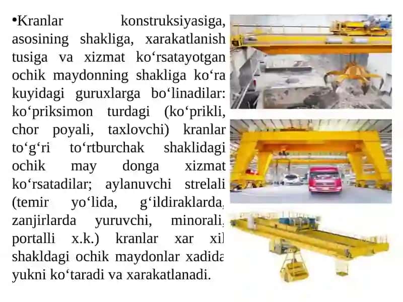 Avtotransport va ortish-tushirish vositalarini tanlash 3