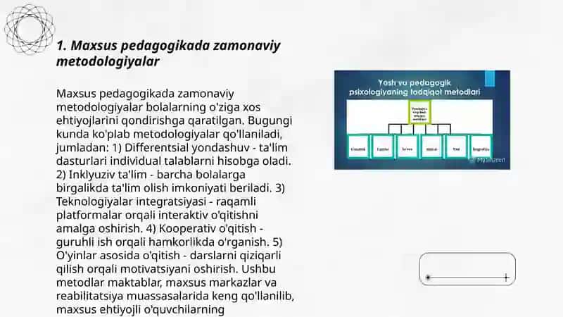 Maxsus pedagogik sohasidagi olimlarning pedagogik yondashuvlar 3