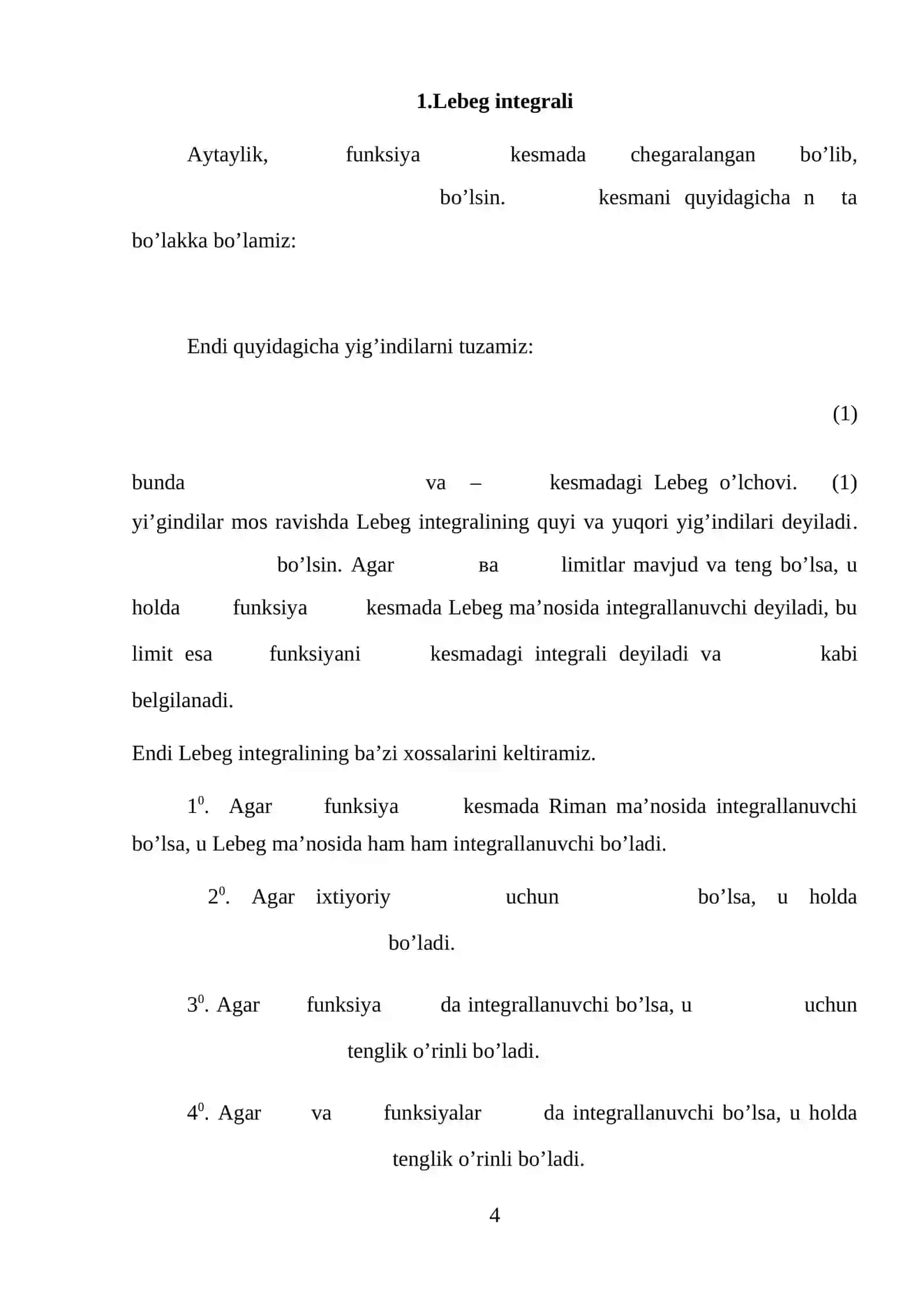 Lebeg integrali 3