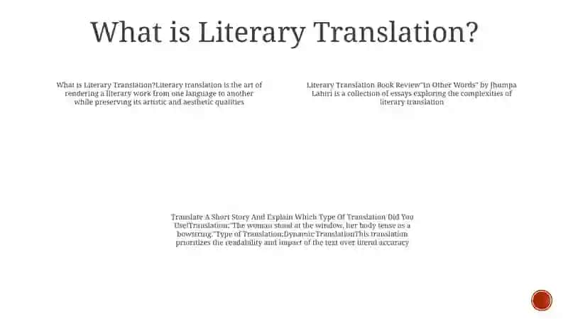 Literary Translation Book Review 3