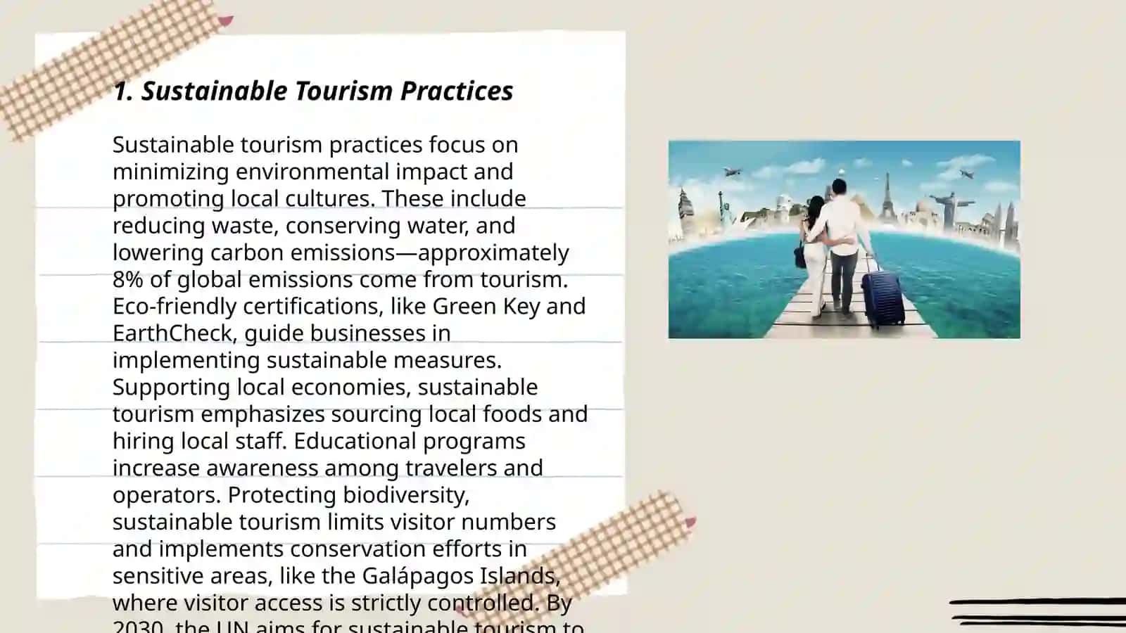 Sustainable Tourism Practices 3