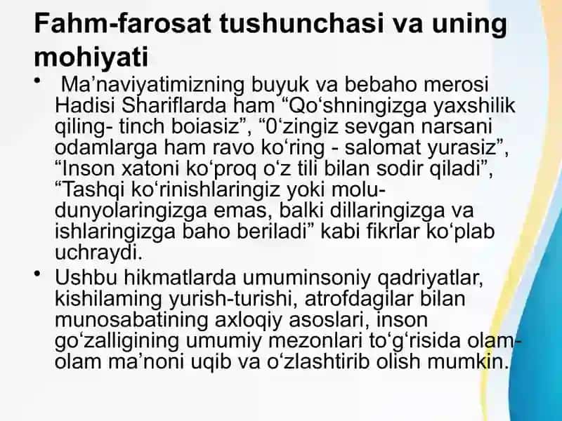 Shaxsni tarbiyalashda estetik tarbiyaning o`rni 3