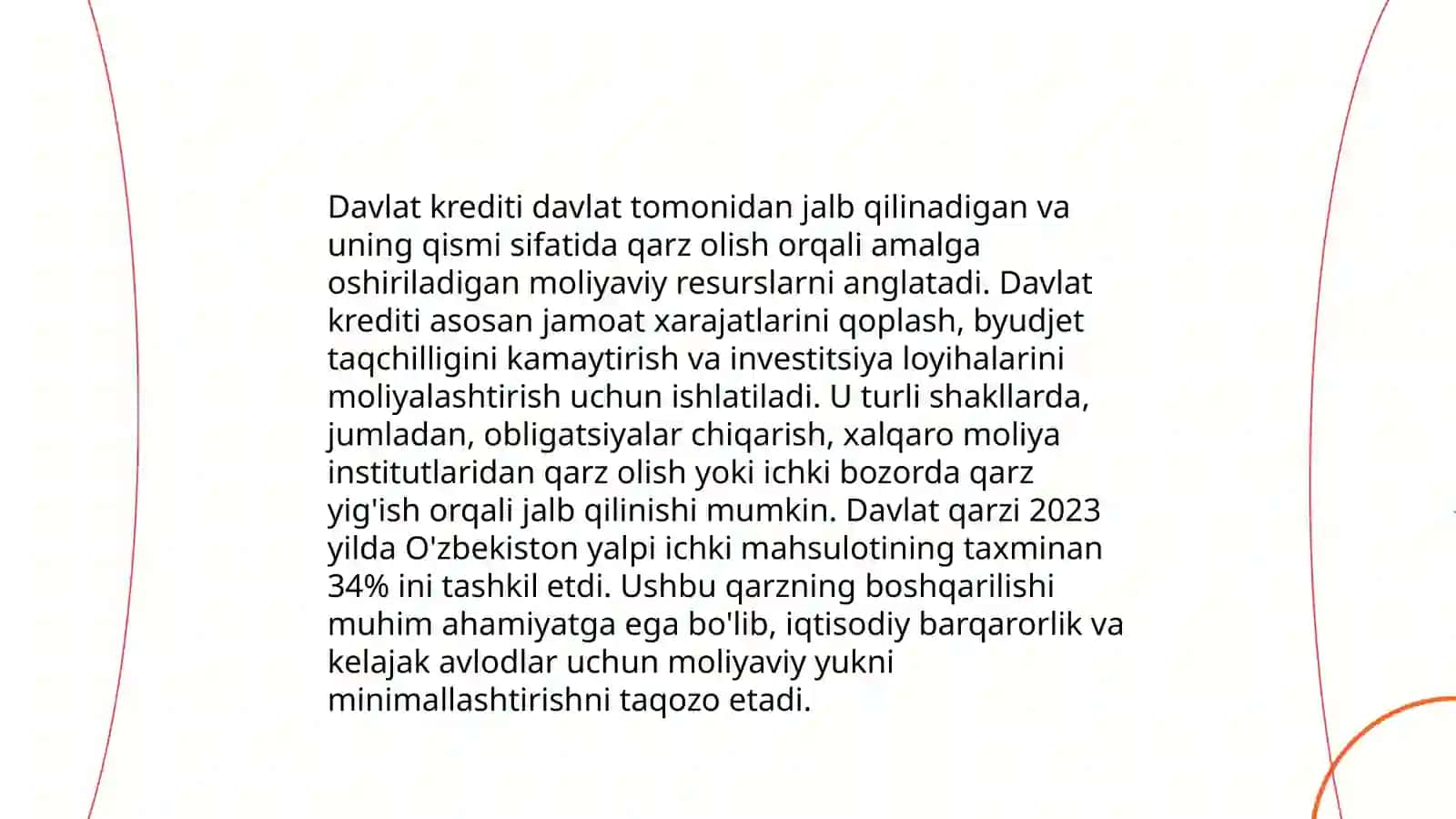 Davlat kreditining mazmun-mohiyati va funksiyalari 3
