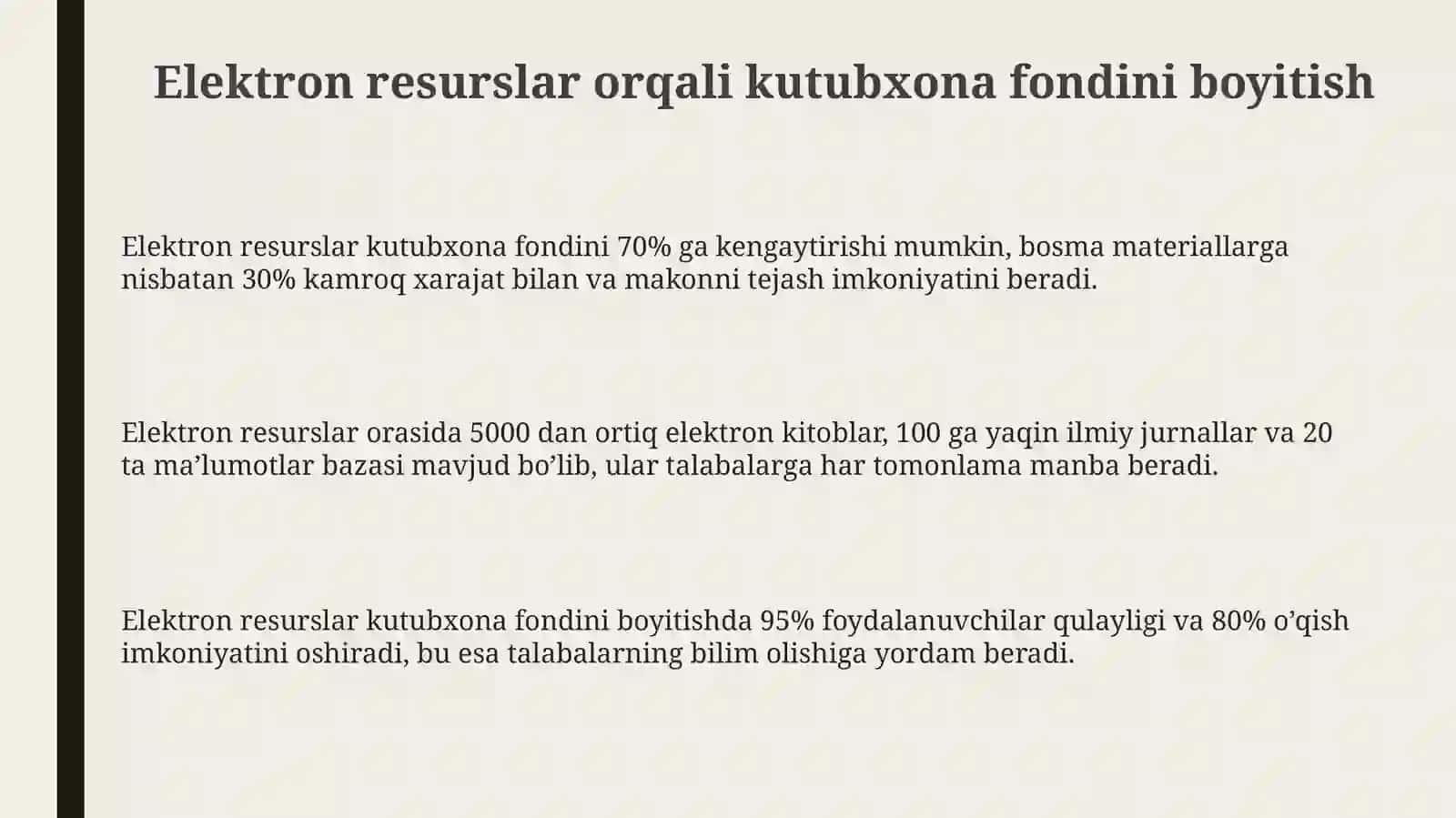 Elektron resurslar orqali kutubxona fondini boyitish 3