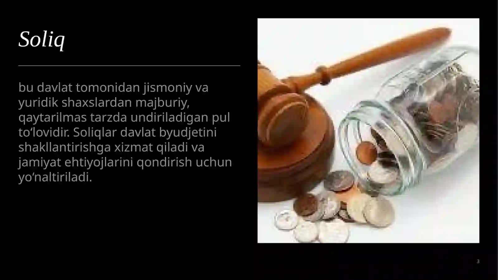 Soliq to'lovlarning asosiy prinsiplari 3