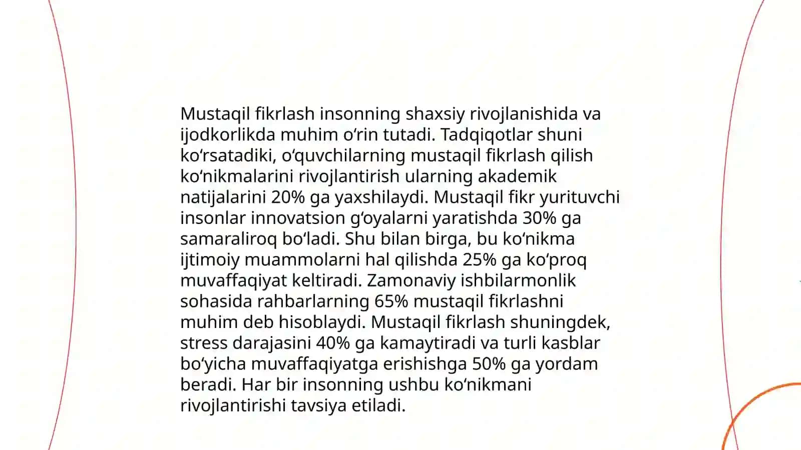 Ilmiy dunyoqarashni shakllantirish. Aqliy tarbiya 3