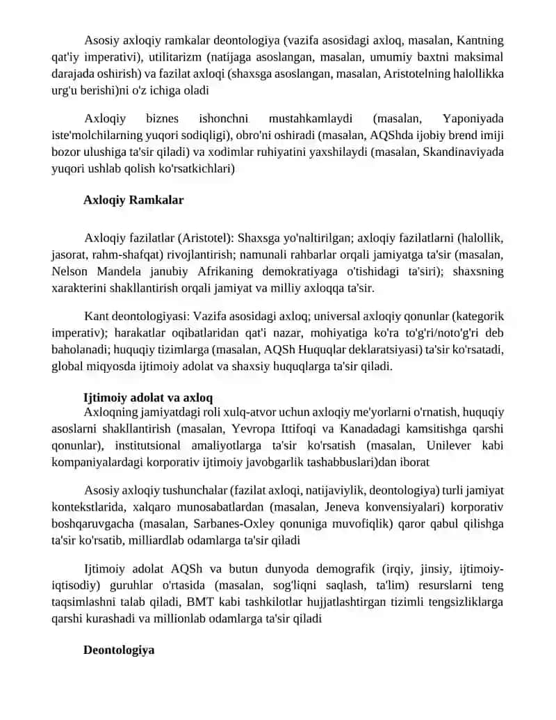 Axloq inson xulq-atvorini boshqarish 3