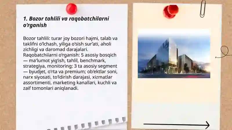 Turar joy biznesida raqobat 3