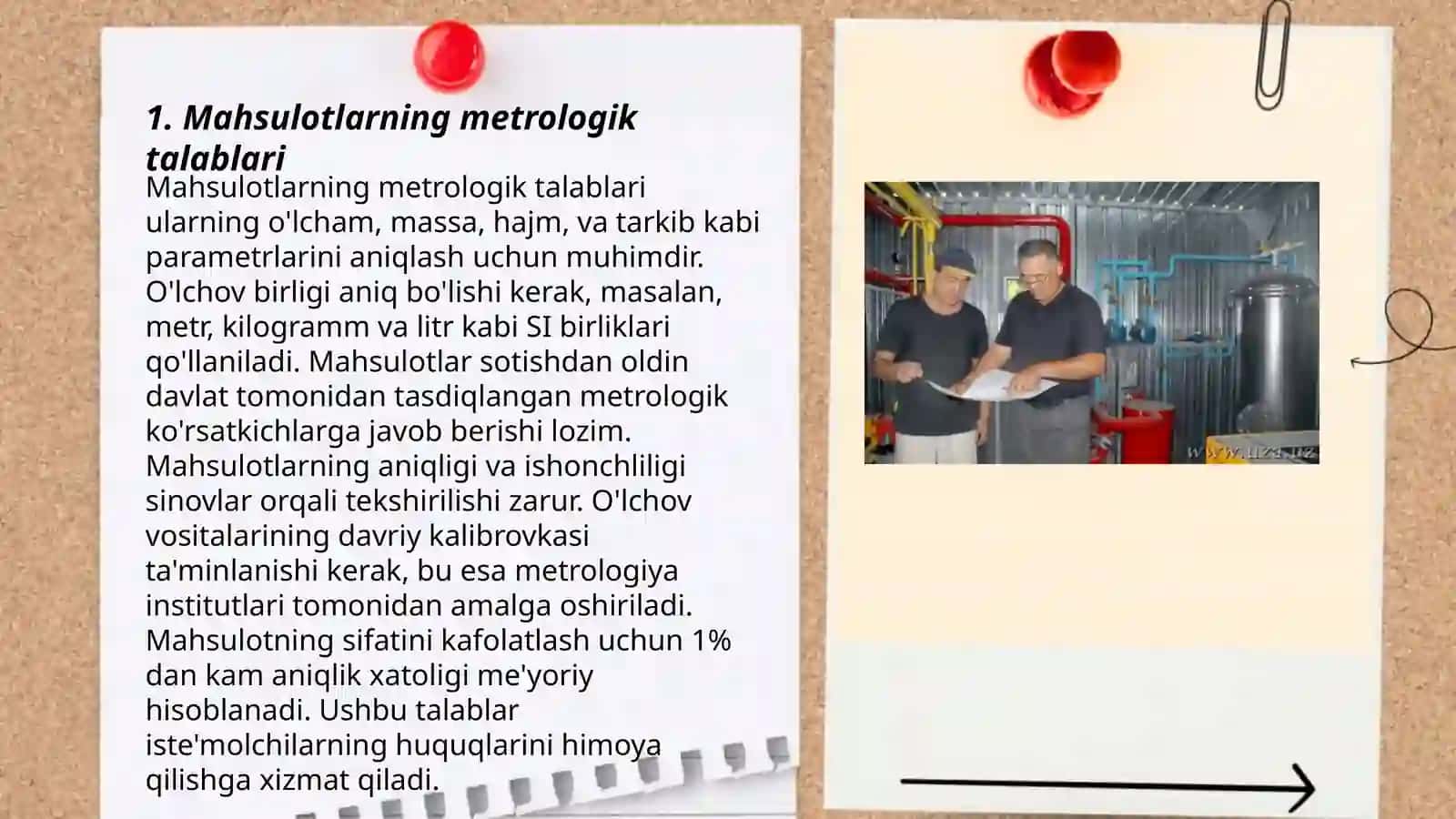 Mahsulotlar sinovining metrologik ta'minoti 3