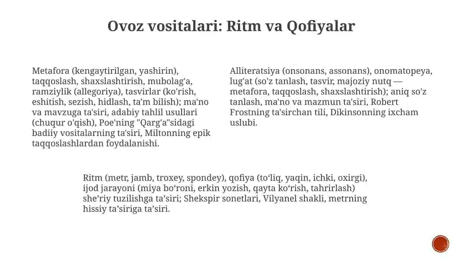 Badiiy tasvir vositalari 3