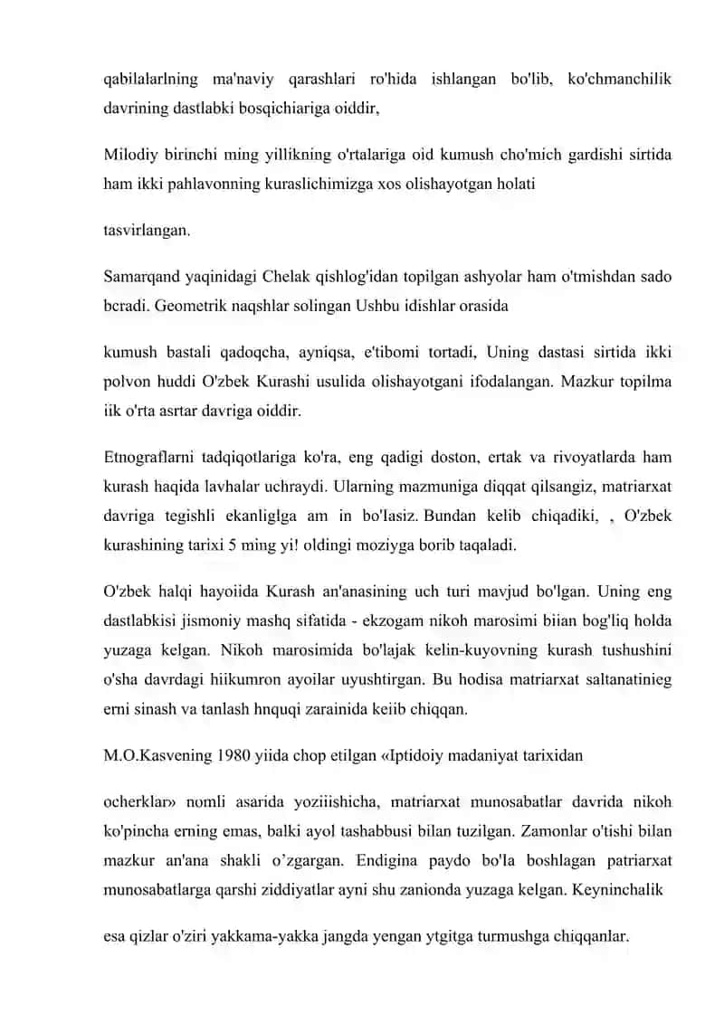 BELBOG’LI KURASH  TO’G’RISIDA MUSOBAQALAR O’TKAZISH 3
