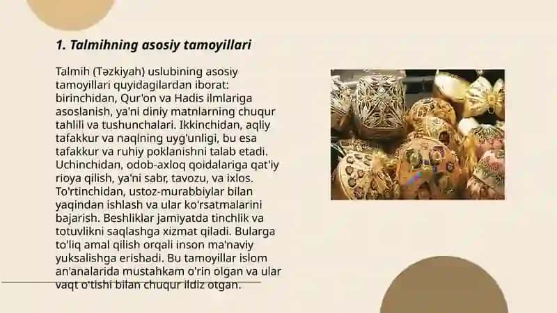 Talmih san'ati 3