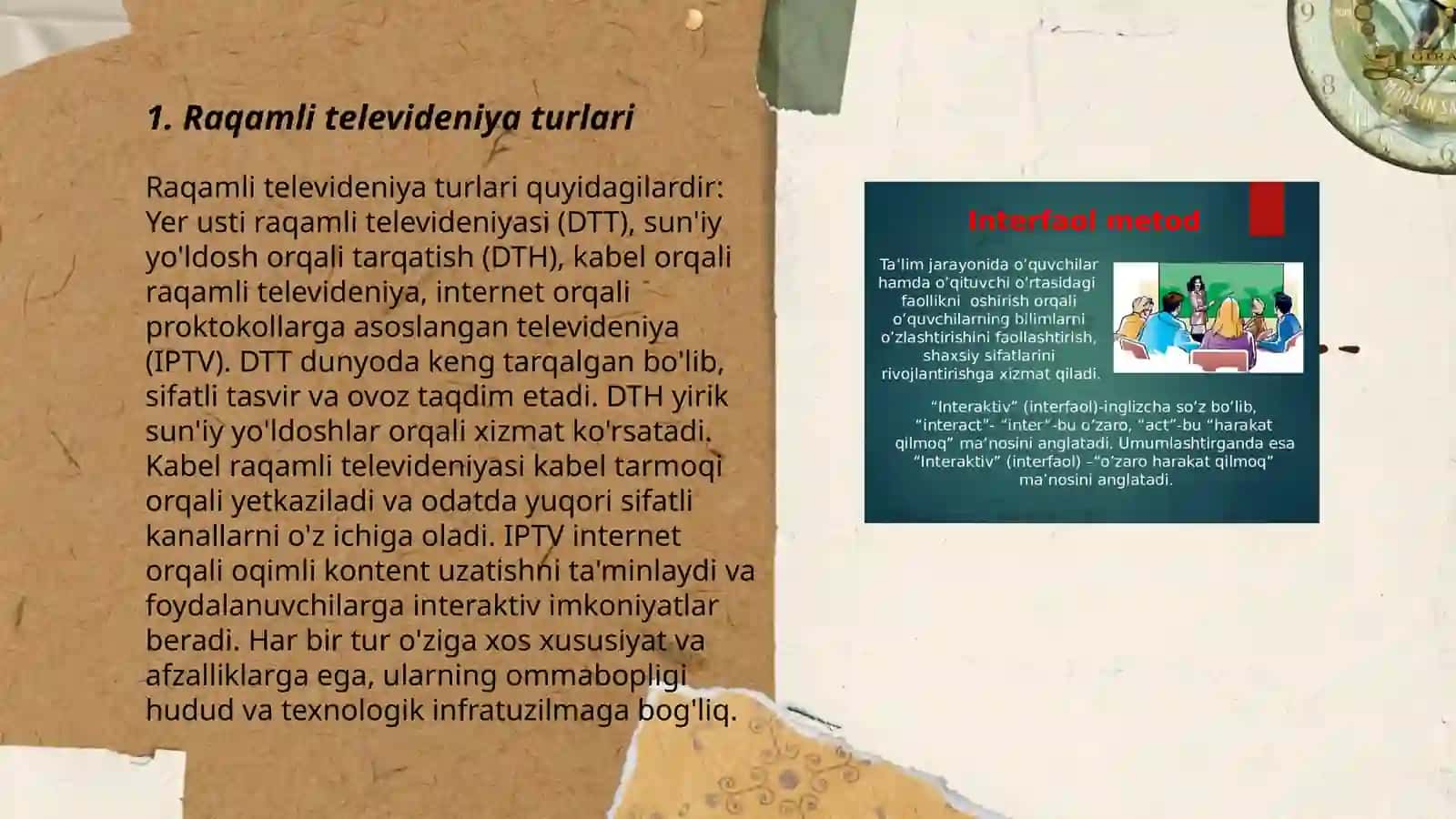 RAQAMLI ESHITTIRISH TELEVIDENIYA TIZIMLARINI QURISH ASOSLARI 3