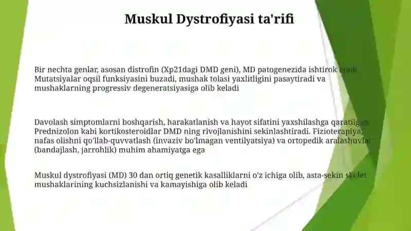 Mushaklar distrofiyasi 3