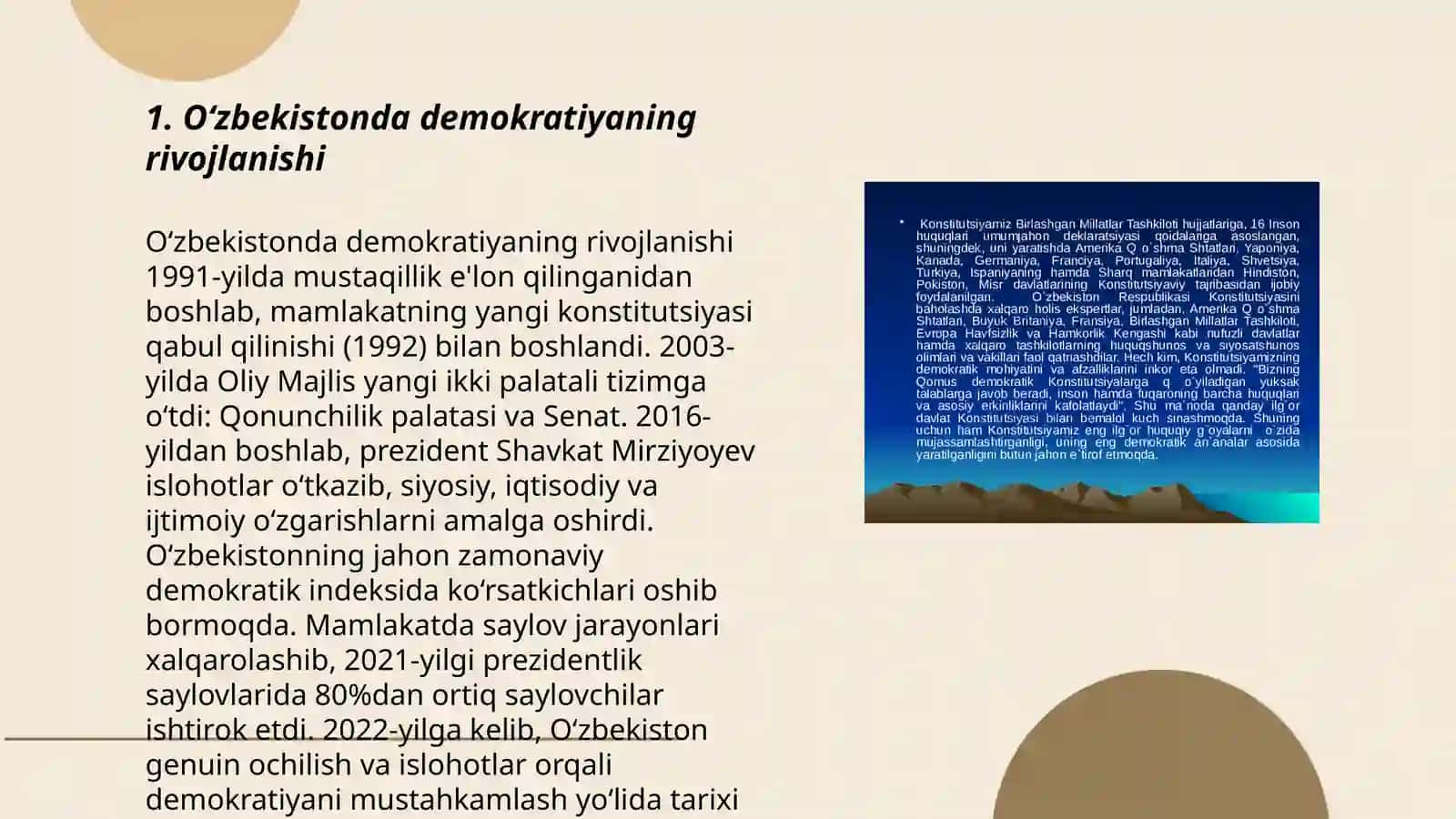 O‘zbekistonda demokratiyaning rivojlanishi 3