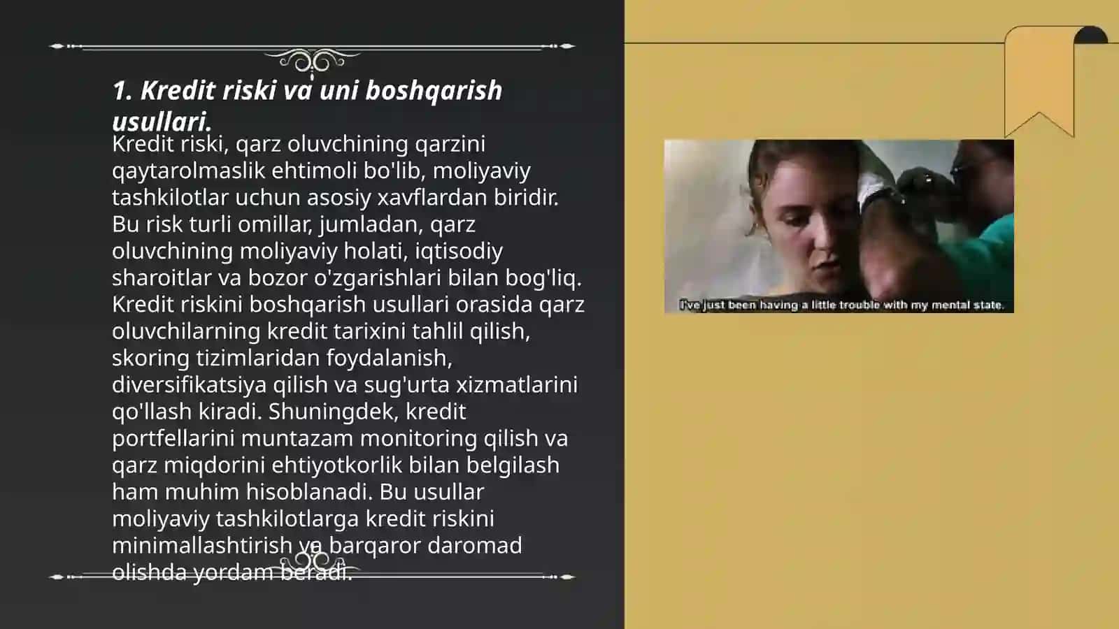 Kredit riski va uni boshqarish usullari 3