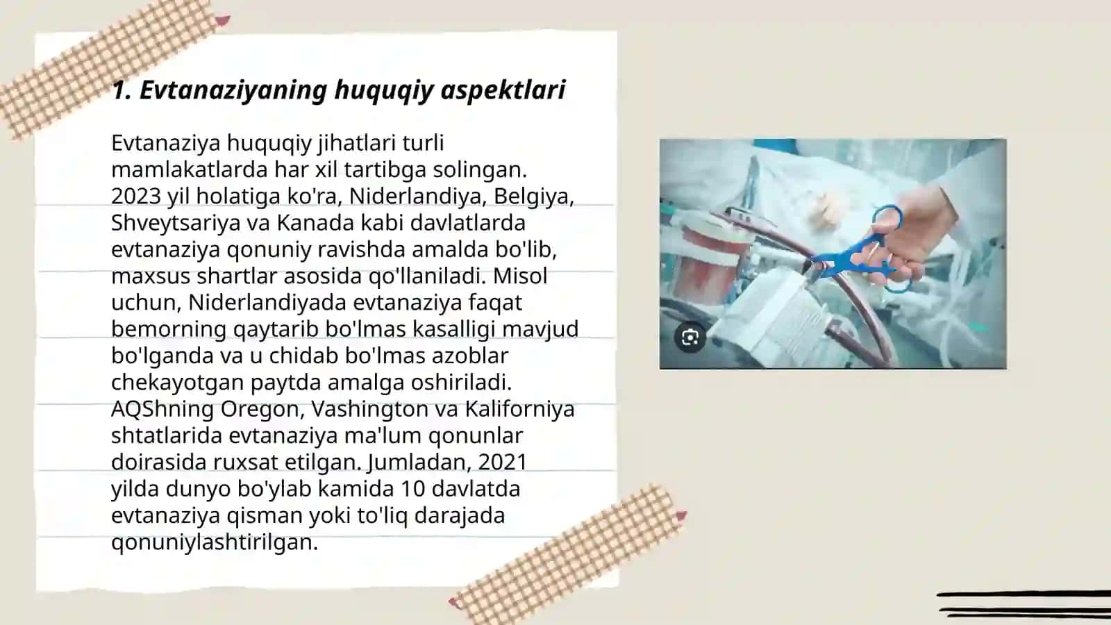 Evtanaziya muammolari 3