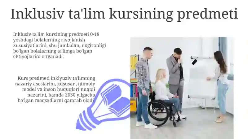 Inklyuziv taʼlim kursi 3