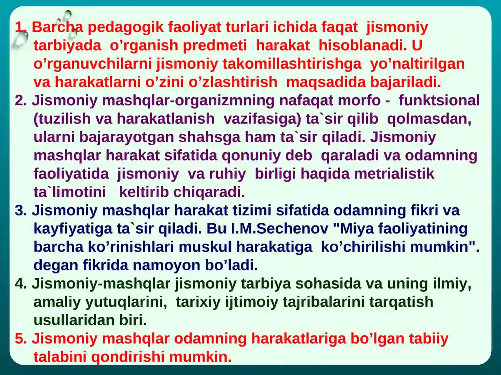 JISMONIY MASHQLAR TEХNIKASI 3
