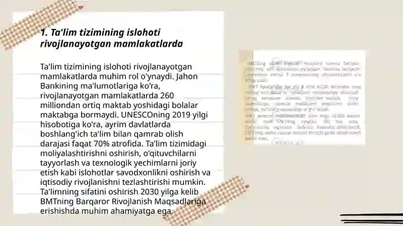 Rivojlangan mamlakatlar talim tizimi 3