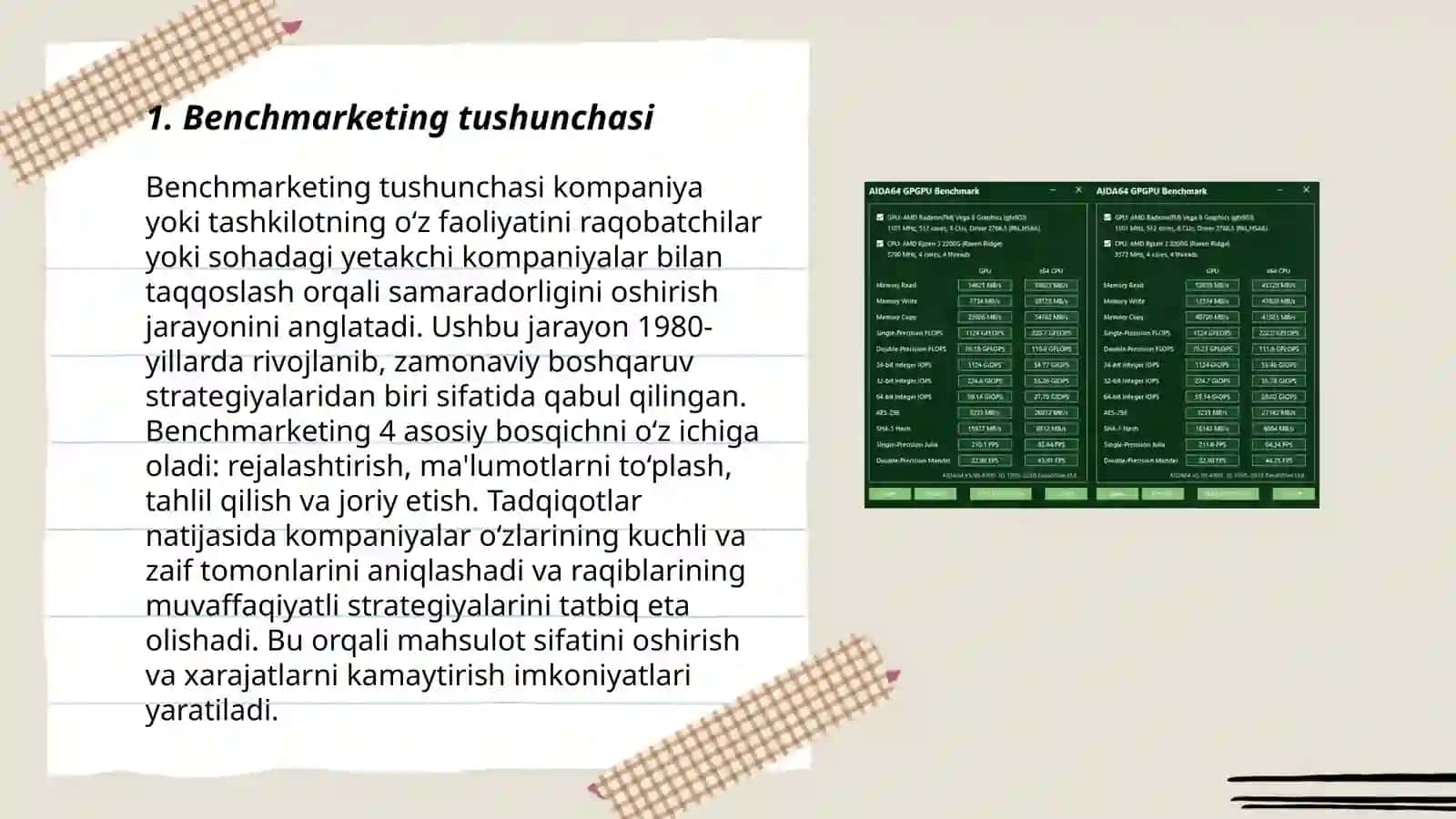 Benchmarkingni asosiy tamoyillari 3