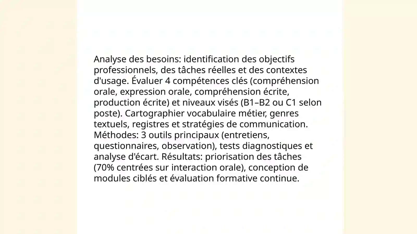 L'enseignement du francais professionnel pour les adultes 3