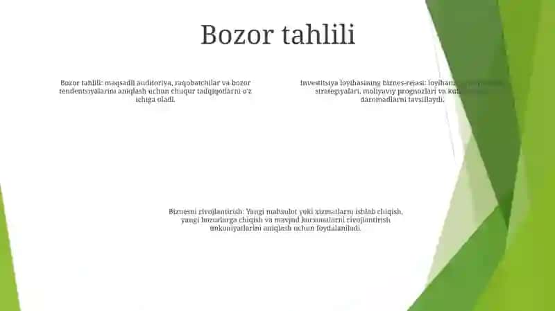 Invistitsiya Loyihasi Uchun Biznis Reja Tuzish 3