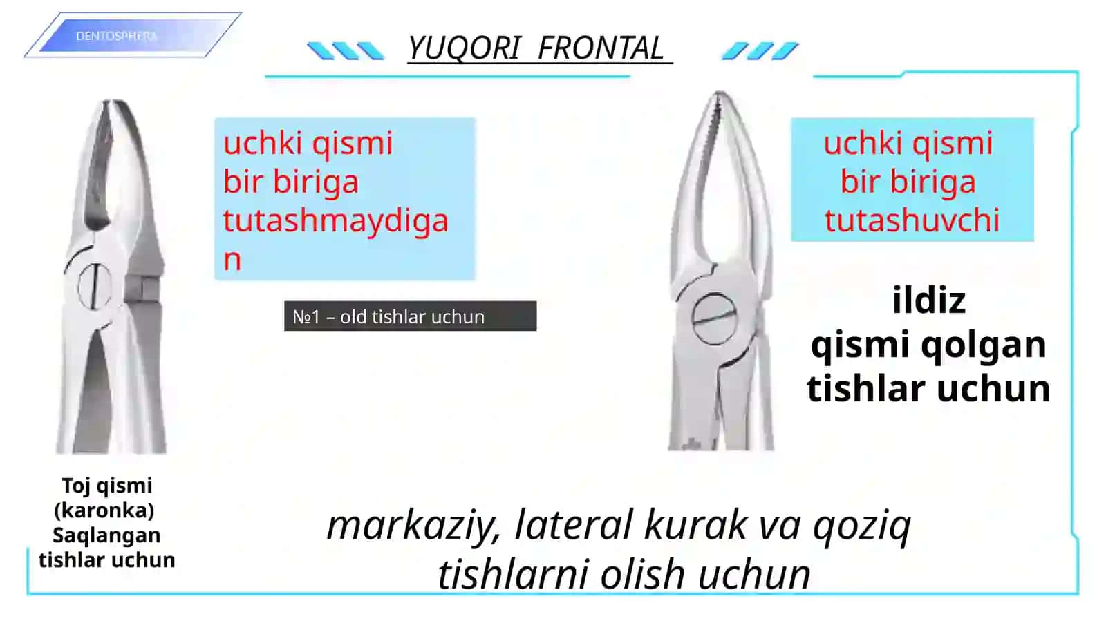 TISH OLISHDA ISHLATILUVCHI INSTRUMENTLAR 3