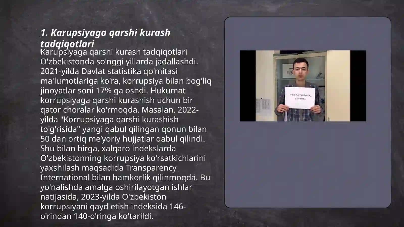 Karupsiyaga qarshimiz 3