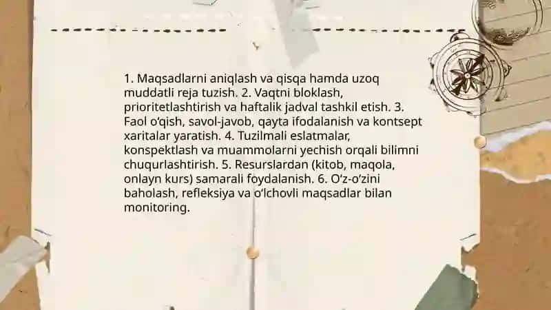 Universitetda talabaning mustaqil koʻnikmalarini shakllantirish 3