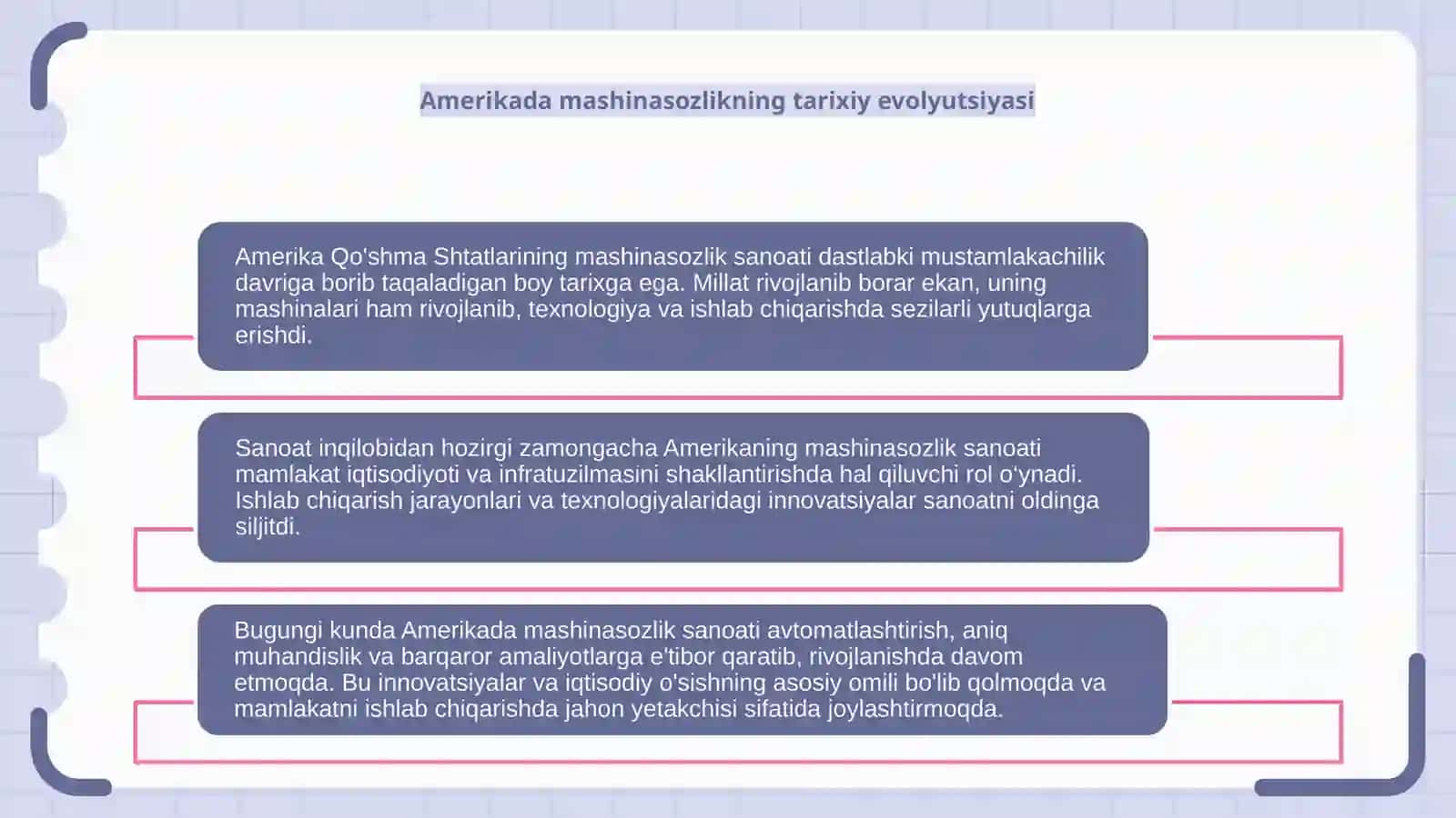 Amerika qoʻshma shtatlari mashinasozlik sanoati 3